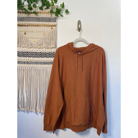 Alesbury Rust Brown Mens Hoodie Sweater XXL - Picture 1 of 9